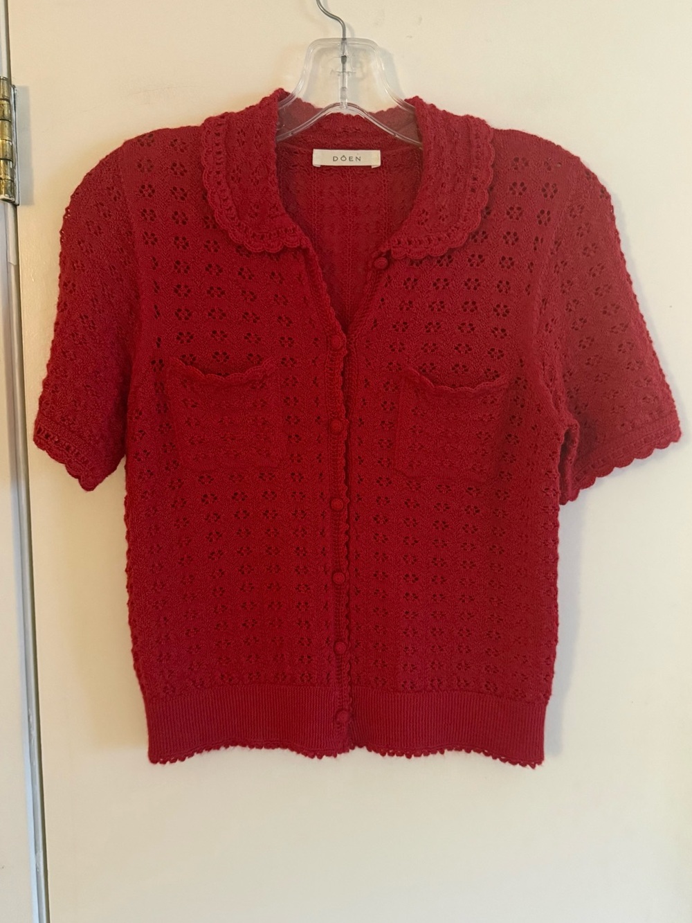 Doen Gloriana Top in Wild Cherry - Picture 2 of 11